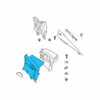 OEM BMW M8 LATERAL TRIM PANEL, RIGHT Diagram - 51-41-8-089-084