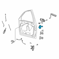 OEM 2001 Ford Expedition Check Arm Diagram - 6L3Z-1522886-A