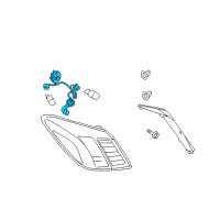 OEM 2011 Nissan Murano Harness Assembly Diagram - 26551-1SX0A