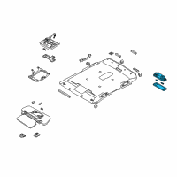 OEM Infiniti Q45 Lamp Assy-Personal Diagram - 26460-AR002