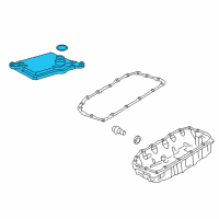 OEM 2013 Acura ILX Strainer Assembly (Atf) Diagram - 25420-RBL-003