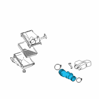 OEM 2019 Toyota 4Runner Hose Diagram - 17881-31250