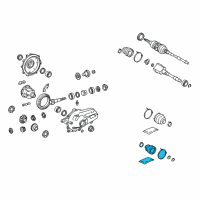 OEM 2015 Lexus IS250 Boot Kit, FR Drive S Diagram - 04437-30130