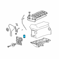 OEM 2006 Cadillac CTS Oil Filter Diagram - 19210283
