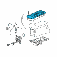 OEM 2008 GMC Envoy Cover Asm-Camshaft Diagram - 12612090