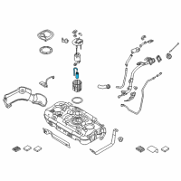 OEM 2019 Hyundai Ioniq Fuel Pump & Tube Assembly Diagram - 31119-1W100