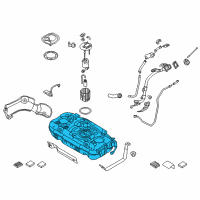 OEM Kia Niro Fuel Tank Assembly Diagram - 31150G2600