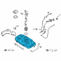 OEM 2018 Hyundai Ioniq Tank Assembly-Fuel Diagram - 31150-G2600