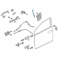 OEM Honda Insight ROD SET R, FR. Diagram - 72113-TXM-305