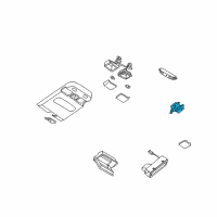 OEM 1998 Nissan Pathfinder Switch-SUNROOF Diagram - 25450-0W010