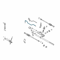OEM 2002 Hyundai Elantra Tube Assembly-Feed RH Diagram - 57780-2D010