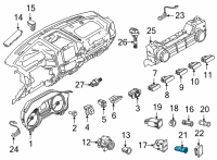 OEM 2022 Ford Bronco CONVERTER ASY - VOLTAGE Diagram - MU5Z-19G317-A