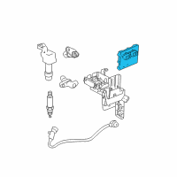 OEM 2009 Chevrolet Cobalt ECM Diagram - 12623326