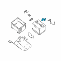 OEM Nissan Kicks Sensor Assy-Battery Diagram - 244G0-5RA1A