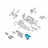 OEM 2015 BMW X6 Transmission Oil Cooler Diagram - 64-11-6-968-204