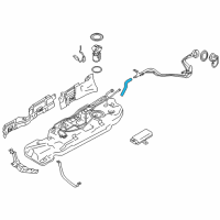 OEM 2011 Nissan Quest Hose-Filler Diagram - 17228-1JA0A