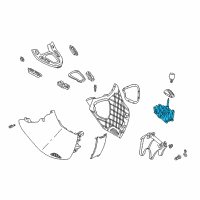 OEM 2005 Saturn Vue Control Asm, Automatic Transmission Diagram - 22735667