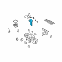 OEM 2010 Mercury Mariner Heater Core Diagram - H2MZ-18476-Z