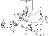 OEM 2021 Chevrolet Trailblazer Module Bolt Diagram - 11588725