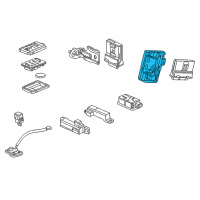 OEM Acura RDX Control Unit, Smart Power Diagram - 38320-TX4-A31