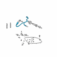 OEM 2004 Mercury Sable Wire Diagram - YF1Z-13076-AA