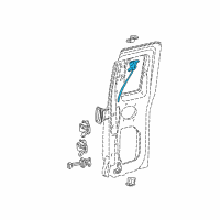 OEM 2010 Ford Ranger Latch Assembly Diagram - AL5Z-13264A27-B