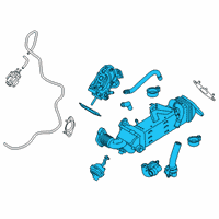 OEM EXHAUST COOLER Diagram - 11-71-8-570-655