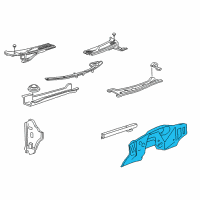 OEM Ford Expedition Dash Panel Diagram - 5L1Z-7801610-AA