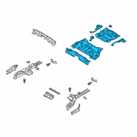 OEM 2022 Lincoln Corsair PAN ASY - FLOOR Diagram - LX6Z-7811215-C