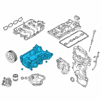 OEM 2019 Nissan Sentra Pan Assy-Oil Diagram - 11110-BV80A