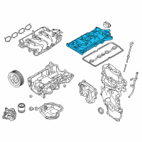 OEM 2018 Nissan Sentra Cover Assy-Valve Rocker Diagram - 13264-BV80A