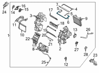 OEM Kia Seltos Seal-Duct NO4 Diagram - 97244Q5000