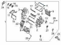 OEM Kia Seltos Seal-Duct NO1 Diagram - 97241Q5000