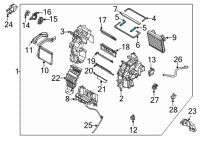 OEM Kia Seltos Seal-Duct NO3 Diagram - 97243Q5000