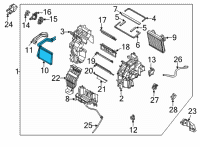 OEM Kia Seltos Core Assembly-HTR Diagram - 97926Q5000