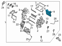 OEM 2022 Kia Seltos Core Assembly-EVAP Diagram - 97927Q5000