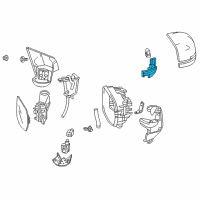 OEM 2017 Honda CR-V Light Assembly, Passenger Side Turn Diagram - 34300-TRT-003