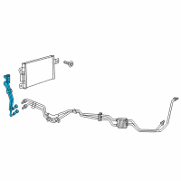 OEM 2013 Jeep Wrangler Line-Oil Cooler Pressure And Ret Diagram - 68143893AA