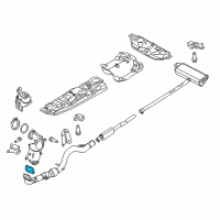 OEM 2017 Jeep Renegade Gasket-Exhaust Diagram - 68094631AA