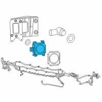 OEM Jeep Sensor-Adaptive Speed Control MODU Diagram - 68241450AF