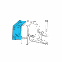 OEM 2000 Dodge Intrepid Anti-Lock Brake System Module Diagram - 5072309AA