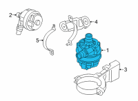 OEM 2022 BMW 230i AUXILIARY WATER PUMP Diagram - 11-51-8-651-288