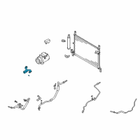 OEM 2020 Nissan GT-R Pipe-Cooler, Low Diagram - 92479-JF01A