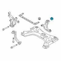 OEM 2019 Nissan NV200 Bush Lower Link Diagram - 54570-3DA2A