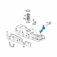 OEM GMC Canyon Filler Pipe Diagram - 84092167