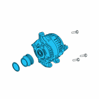 OEM 2018 Lincoln MKC Alternator Diagram - G2GZ-10346-D