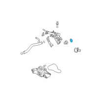 OEM 2006 Saturn Vue Seal, Engine Coolant Thermostat (O Ring) Diagram - 12581520