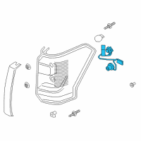 OEM Ford Expedition Socket & Wire Diagram - JL1Z-13410-A