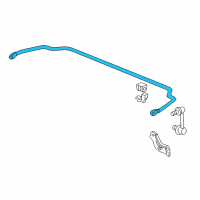 OEM 1999 Honda Accord Spring, Rear Stabilizer (17Mm) Diagram - 52300-S82-A01