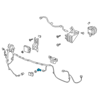 OEM 2020 Cadillac XT6 Park Sensor Diagram - 84626696
